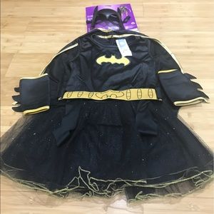 Batgirl Sparkling tutu costume size M 5-7